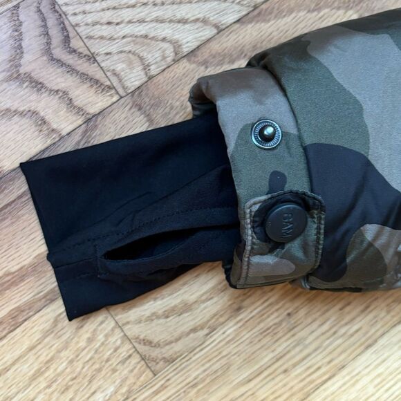 SAM. Freestyle Camo Down Feather Puffer Coat S - Picture 7 of 8